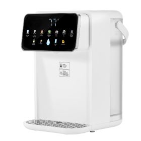 VEVOR Instant Hot Water Dispenser, Countertop Boiling Water Dispenser with Adjustable 7 Temperatures & 7 Water Volumes, 118oz Removable Water Tank