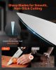 VEVOR Kitchen Knife Set with Block and Sharpener, 15 Piece High Carbon Stainless Steel Sharp Knife Set, Kitchen Cutlery with Crack-Resistant Handle
