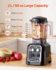 VEVOR Blender for Smoothies, 68 oz 1400W, Professional Blender with Powerful Motor