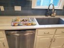 Decorating Easter English Setter Dish Drying Mat Absorbent Dish Drying Mat Pad for Kitchen Counter Dish Drainer Mat for Countertop, 14 x 21"