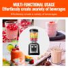 VEVOR Professional Blender, Commercial Countertop Blenders, 68 oz Plastic Jar Blender Combo, Stainless Steel 3 Functions Blender, for Frozen Drinks