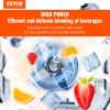 VEVOR Professional Blender, Commercial Countertop Blenders, 68 oz Plastic Jar Blender Combo, Stainless Steel 3 Functions Blender, for Frozen Drinks