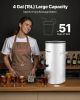 VEVOR Ice Tea Dispenser, 4 Gal/15L 304 Stainless Steel Beverage Dispenser with Spigot & Handle, Suitable for Hot and Cold Drinks