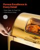 VEVOR Roll Top Chafing Dish Buffet Complete Set, 9Qt Stainless Steel Chafer with Full Size Pan