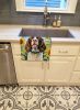 English Springer Spaniel in Sunflowers Kitchen Towel Dish Cloths Guest Hand Towel Decorative Bathroom Towel for Face,Tea, Dishcloth, Kitchen and Bath