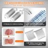 VEVOR Commercial Meat Tenderizer, Heavy Duty Stainless Steel Meat Tenderizer Machine, Quick and Easy Manual Operation Kitchen Tool