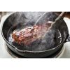 10.5" Round Non-Stick Pre-Seasoned Cast Iron Skillet Black