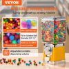 VEVOR Gumball Machine for Kids, 17"H Home Candy Vending Machine, PC Gumball Dispenser, Bubble Gum Machine for Game Stores