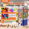 VEVOR Gumball Machine for Kids, 17"H Home Candy Vending Machine, PC Gumball Dispenser, Bubble Gum Machine for Game Stores